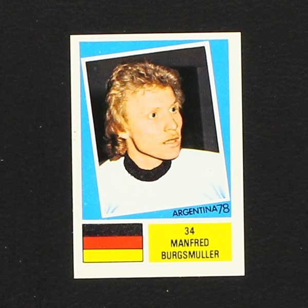 Manfred Burgsmüller FKS image Argentina 78