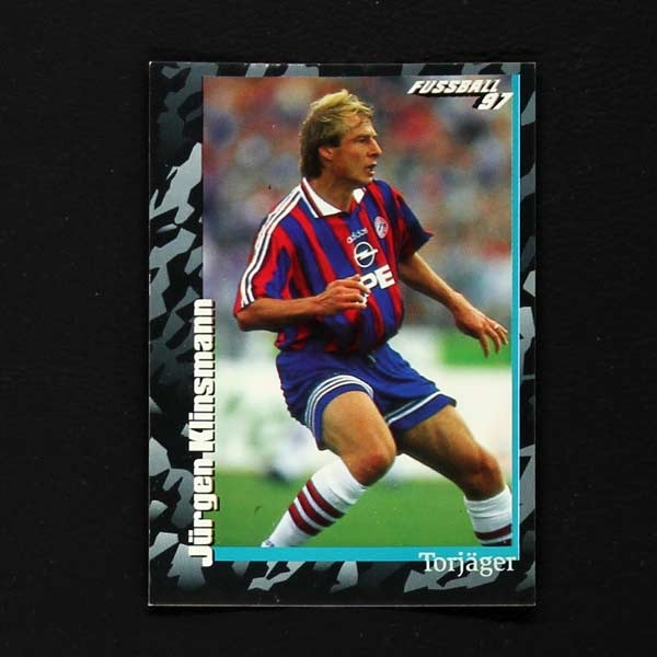 Jürgen Klinsmann Panini Fußball 97 Sticker