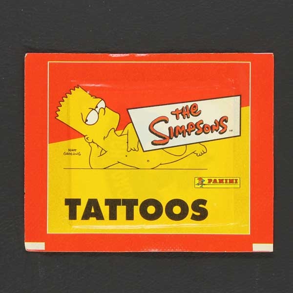 The Simpsons Tattoos Panini Sticker Tüte