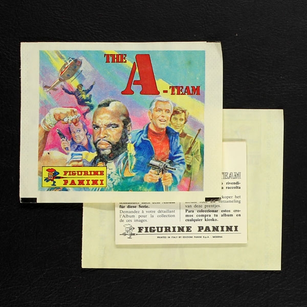 A-Team 1985 Panini Sticker Tüte