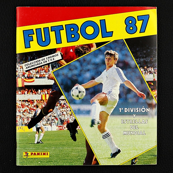 Futbol 87 Panini Sticker Album komplett