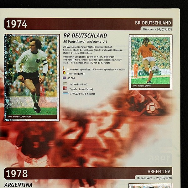 France 98 DS Panini Sticker Album