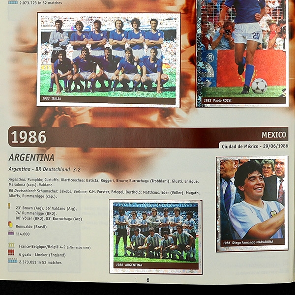 France 98 DS Sticker Album komplett