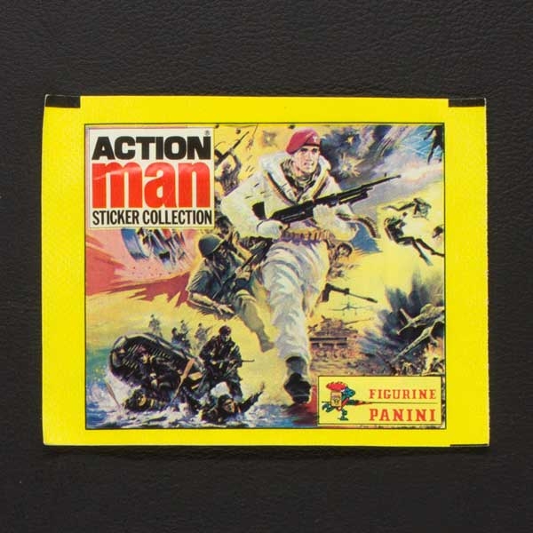 Panini Action Man Sticker 1983 No 6 
