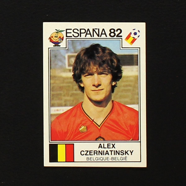 Espana 82 No. 216 Panini sticker Alex Czerniatinsky