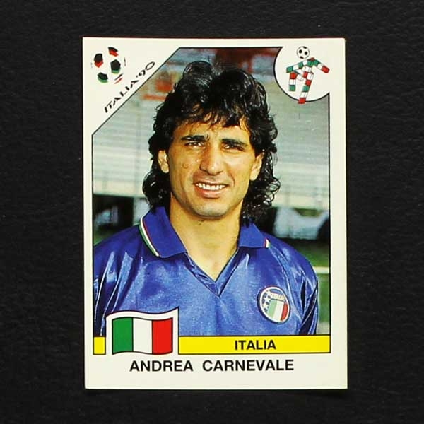 Italia 90 Nr. 055 Panini Sticker Andrea Carnevale