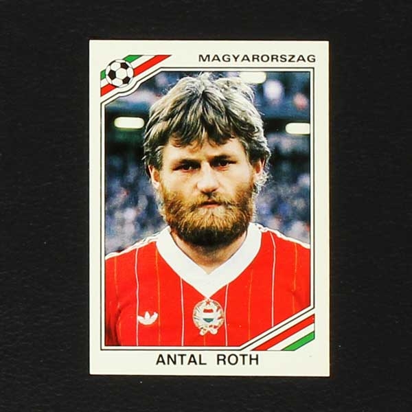 Mexico 86 No. 204 Panini sticker Antal Roth