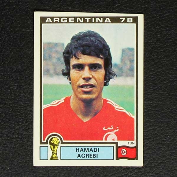 Argentina 78 No. 161 Panini sticker Hamadi Agrebi