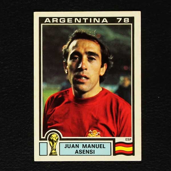 Argentina 78 No. 216 Panini sticker Juan Manuel Asensi