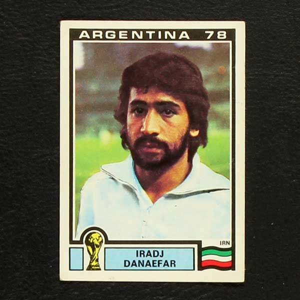 Argentina 78 No. 288 Panini sticker Iradj Danaefar