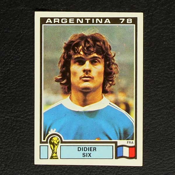 Argentina 78 Nr. 094 Panini Sticker Didier Six