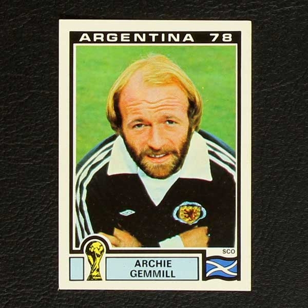 Argentina 78 No. 323 Panini sticker Archie Gemmill