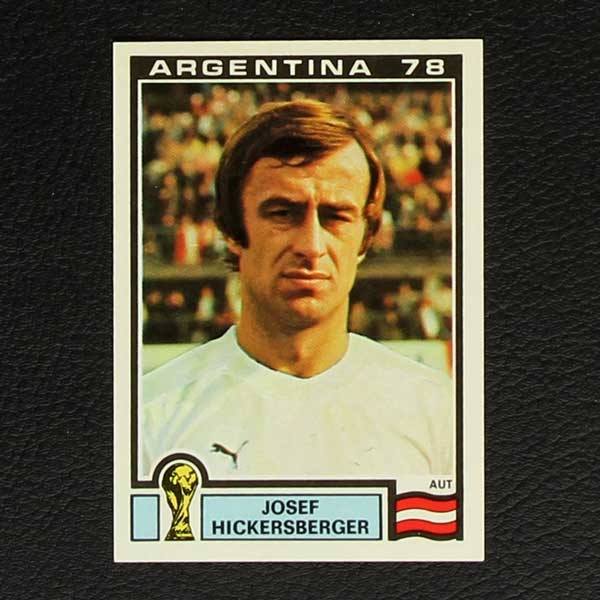 Argentina 78 Nr. 196 Panini Sticker Josef Hickersberger