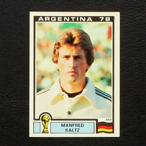 Manfred Kaltz Panini Sticker Argentina 78