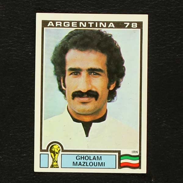 Argentina 78 No. 293 Panini sticker Gholam Mazloumi
