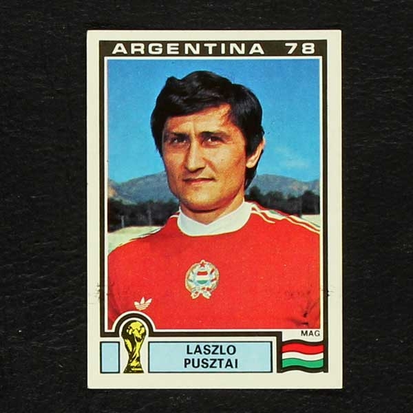 Argentina 78 Nr. 075 Panini Sticker Laszlo Pusztai