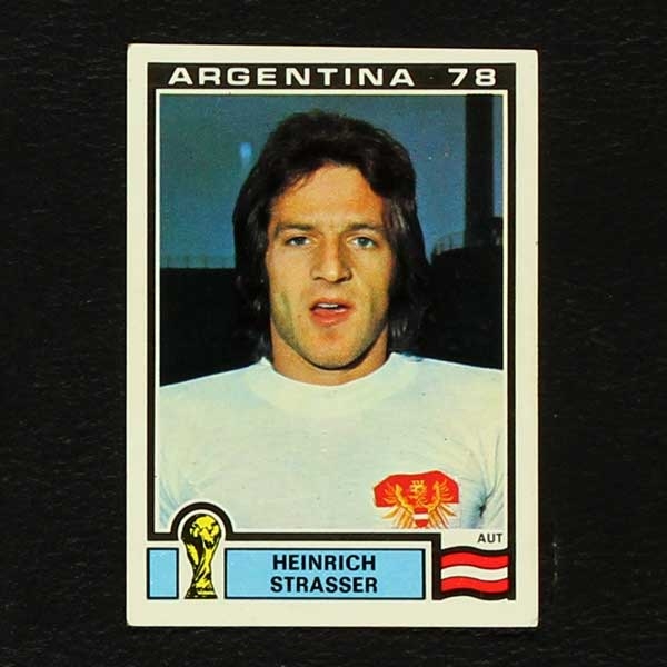 Argentina 78 No. 195 Panini sticker Heinrich Strasser