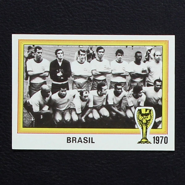 Argentina 78 Nr. 028 Panini Sticker Team Brasil 1970
