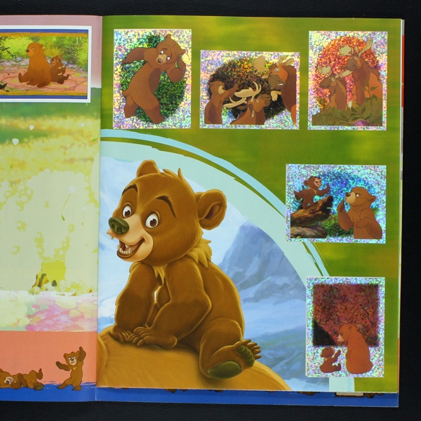 Bärenbrüder Panini Sticker Album komplett