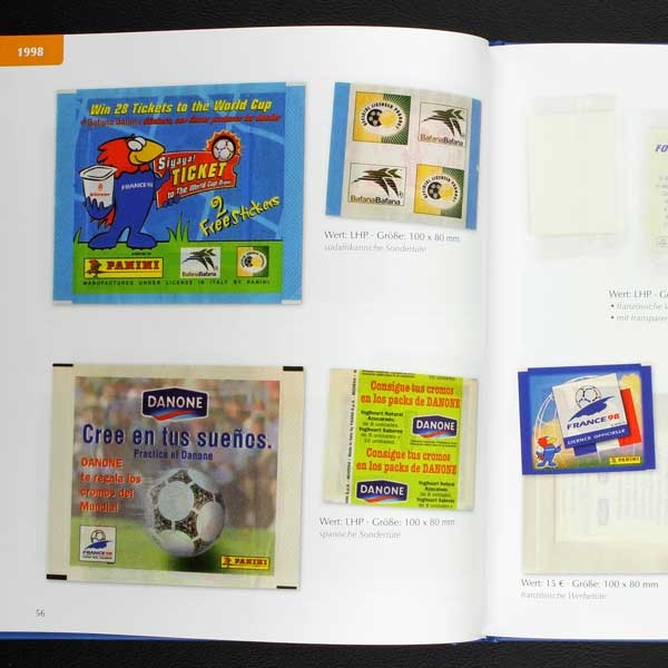 Panini Sticker-Tüten Internationaler Fußball