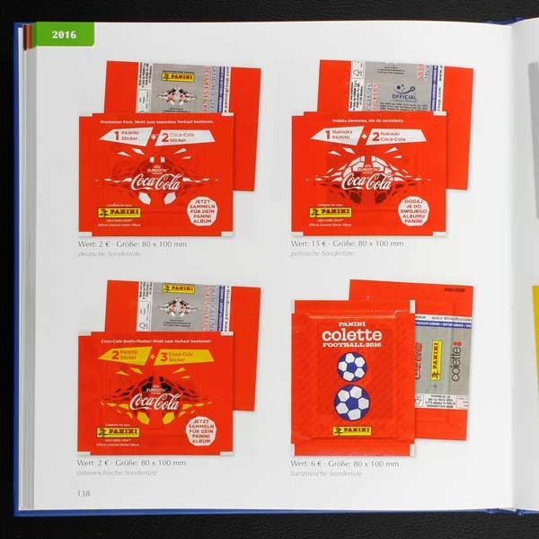 Panini Sticker-Tüten Internationaler Fußball