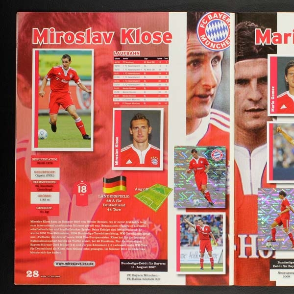 Bayern München 2009-2010 Panini Sticker Album