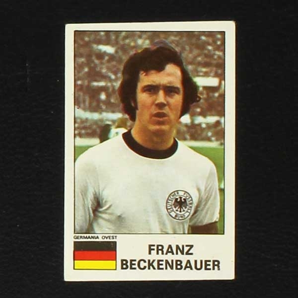 Franz Beckenbauer Panini Sticker Calciatori 1975