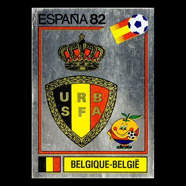 Espana 82 Nr. 200 Panini Sticker Belique Wappen