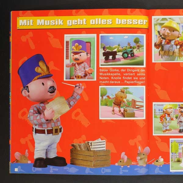 Bob der Baumeister 1 Panini Sticker Album