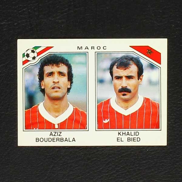 Mexico 86 Nr. 425 Panini Sticker Bouderbala - El Bied