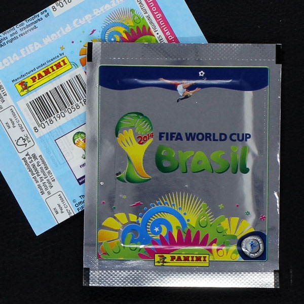 Brasil 2014 Panini Sticker Tüte Platinum Edition