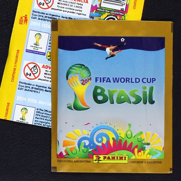 Brasil 2014 Panini Sticker Tüte - Argentina Version