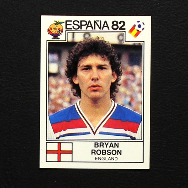 Panini Football 90 Bryan Robson World Cup No 319 