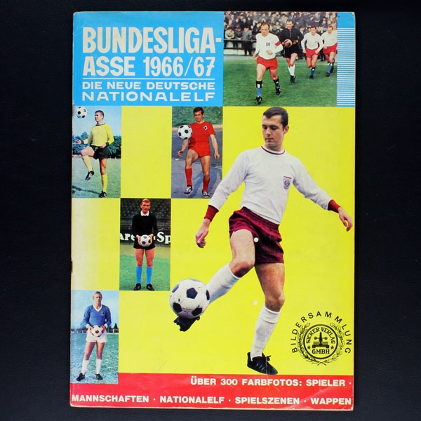 Bundeliga Asse 1966 Sicker Verlag Sticker Album