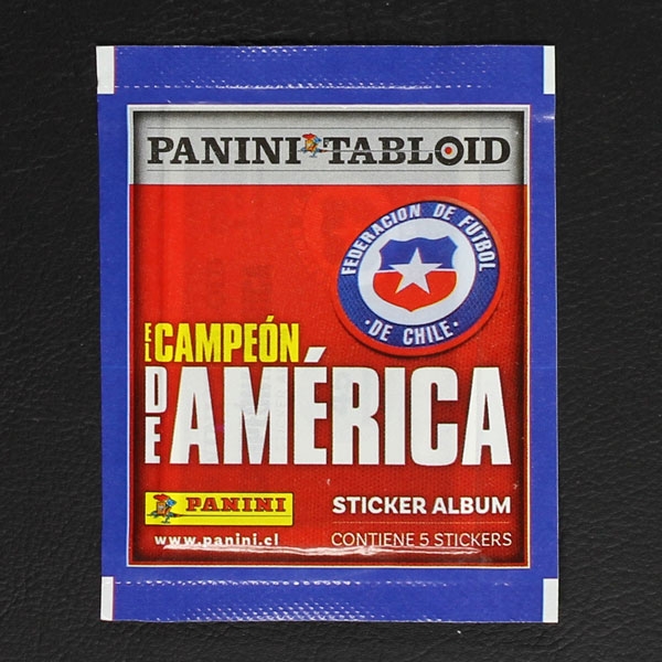 El Campeon de America 2018 Panini Sticker Tüte Chile