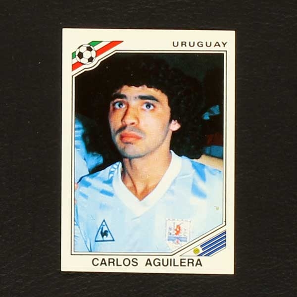 Mexico 86 No. 323 Panini sticker Carlos Aguilera