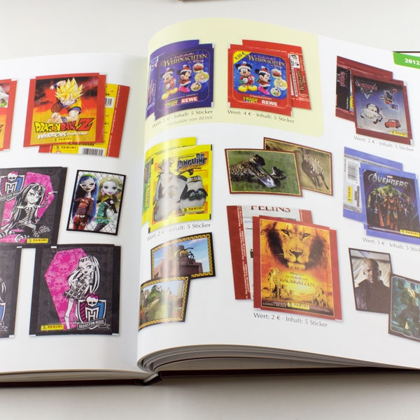 Panini Sticker-Tüten Katalog / Deutschland 1972-2016Panini Sticker-Tüten Katalog / Deutschland 1972-2016