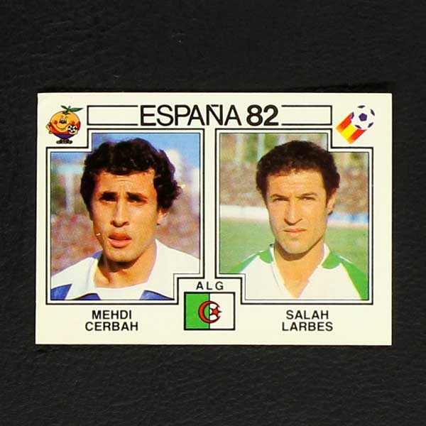Espana 82 Nr. 102 Panini Sticker Cerbah / Larbes