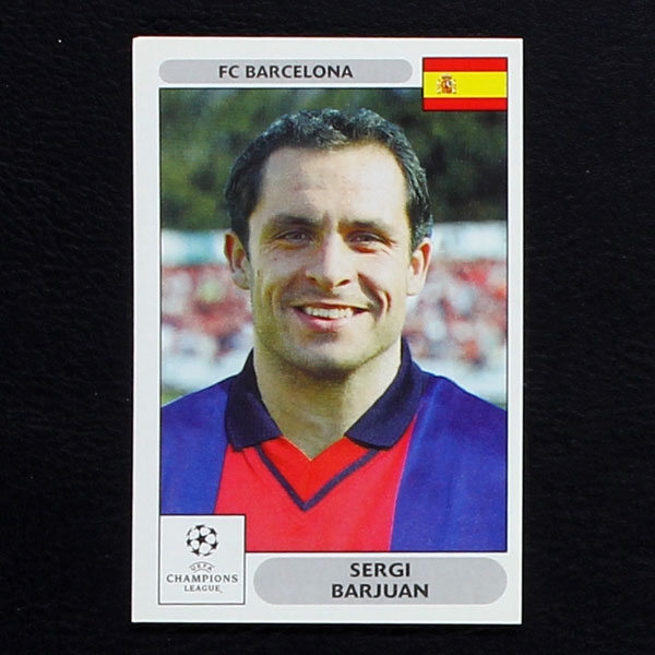 Champions League 2000 Nr. 292 Panini Sticker Sergi Barjuan