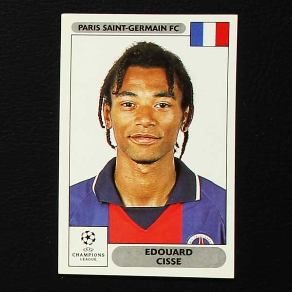 Champions League 2000 Nr. 236 Panini Sticker Edouard Cisse