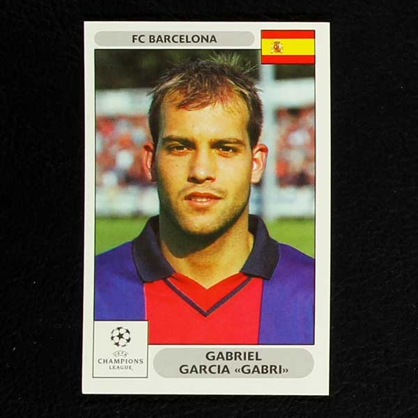 Champions League 2000 Nr. 298 Panini Sticker Gabriel Garcia