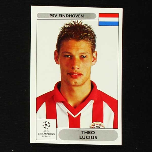 Champions League 2000 Nr. 277 Panini Sticker Theo Lucius