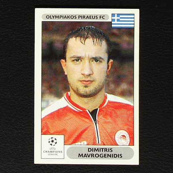 Champions League 2000 No. 120 Panini sticker Mavrogenidis