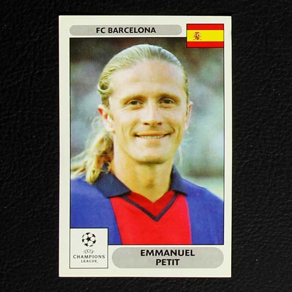 Champions League 2000 Nr. 293 Panini Sticker Emmanuel Petit