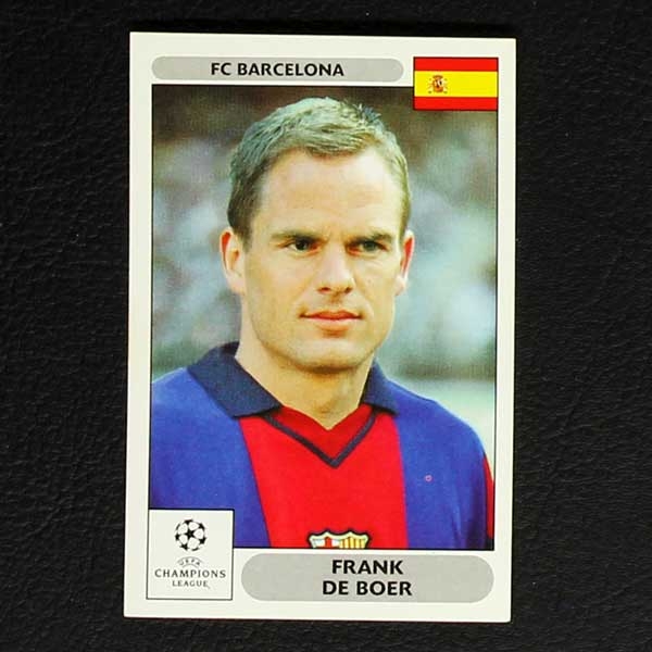 Champions League 2000 Nr. 291 Panini Sticker Frank de Boer