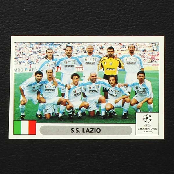 Champions League 2000 No. 077 Panini sticker team Lazio Rom