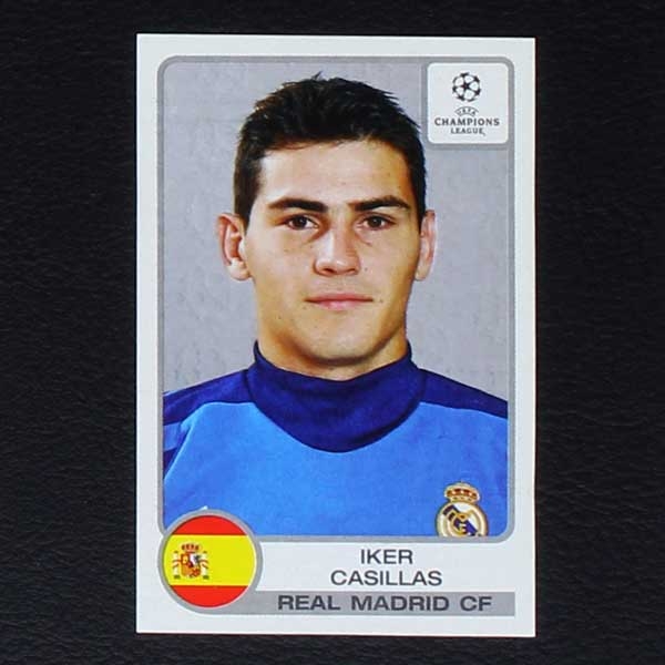 Champions League 2001 No. 002 Panini sticker Casillas