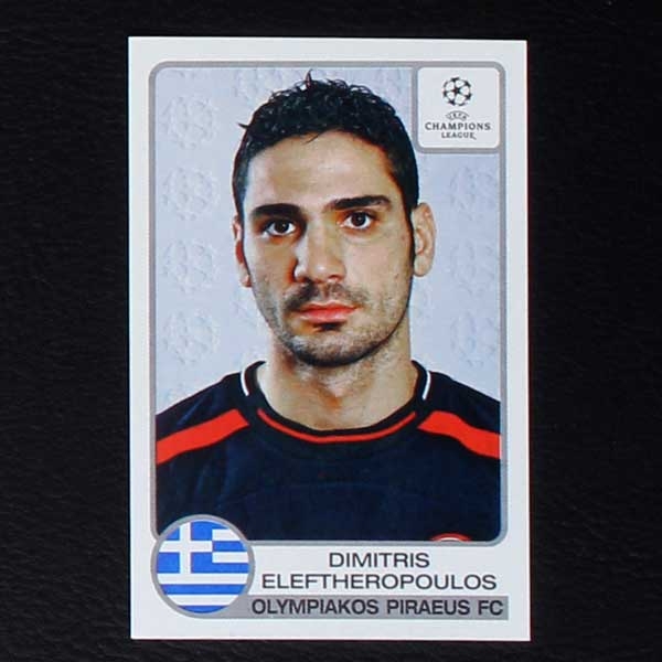 Champions League 2001 Nr. 211 Panini Sticker Eleftheropoulos
