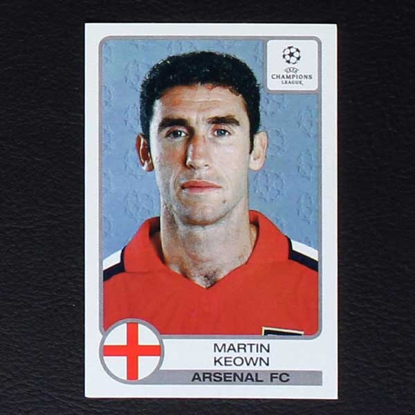 Champions League 2001 Nr. 062 Panini Sticker Keown