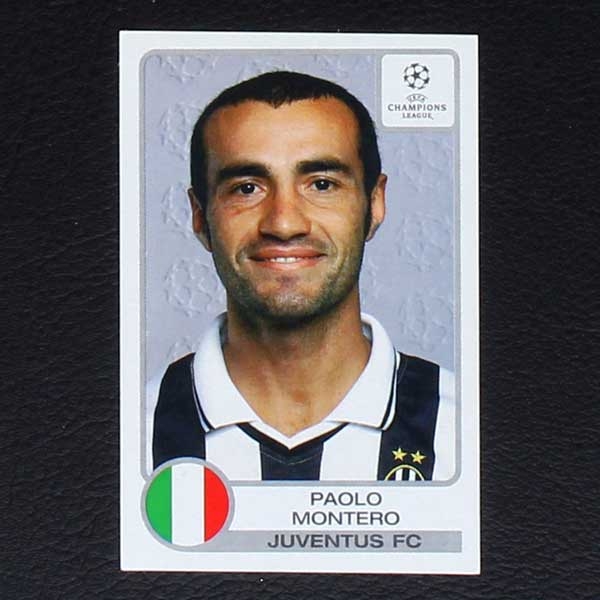 Champions League 2001 No. 138 Panini sticker Montero
